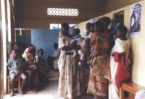 patients in the clinic